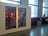 Bilder »Nacht« und »Heimweg« – Rathausgalerie Oslo, Februar - März 2010