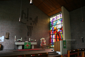 »Das himmlische Jerusalem« in der St. Michael Kirche, Moorrege