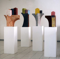 »Brückenobjekte«   1996    ×  cm