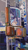 »Ampel am Times Square«   2008   160 × 90 cm