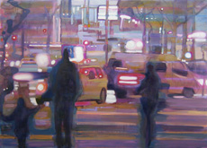 »Winterabend«   2012   165 × 230 cm