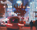 »Festbeleuchtung«   2013   65 × 80 cm   (in Privatbesitz)