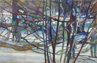 »Winterspaziergang«   2014   130 × 200 cm