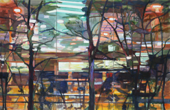 »City-Park«   2018   175 × 270 cm   (Privatbesitz, New York)