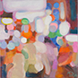 »Lichtreflexe LI« 2024 30 × 30 cm