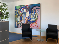 Katharina Duwe - »Ein Morgen im Straßencafé«